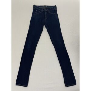 Veronica Beard Women's‎ Kate 10" Skinny Jeans Vintage Wash Size 24